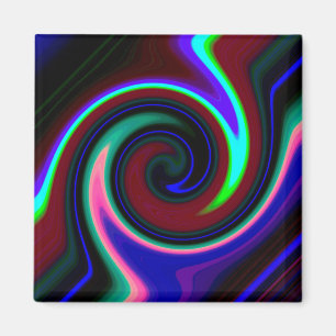 Retroneon drehen magnet