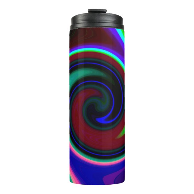 Retroneon drehen thermosbecher (Vorderseite)