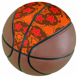 Retroorange 1970 basketball