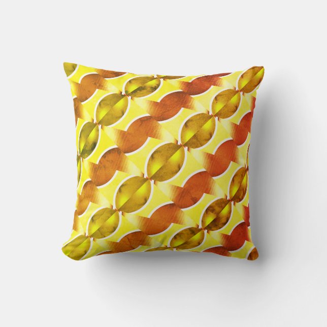 Retroorange 1970 kissen (Vorderseite)