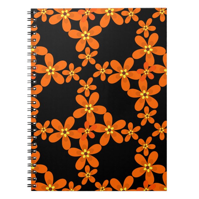Retroorange 1970 notizblock (Vorderseite)