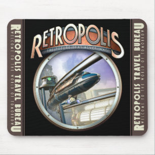 Retropolis Monorail-Mauspad Mousepad