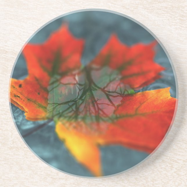 Retroreflektierungs-Untersetzer Getränkeuntersetzer (Vorne)