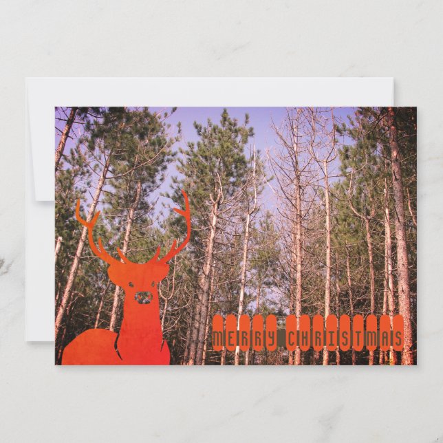 Retroreiniger der 60er Jahre frohe Weihnachten (Vorderseite)