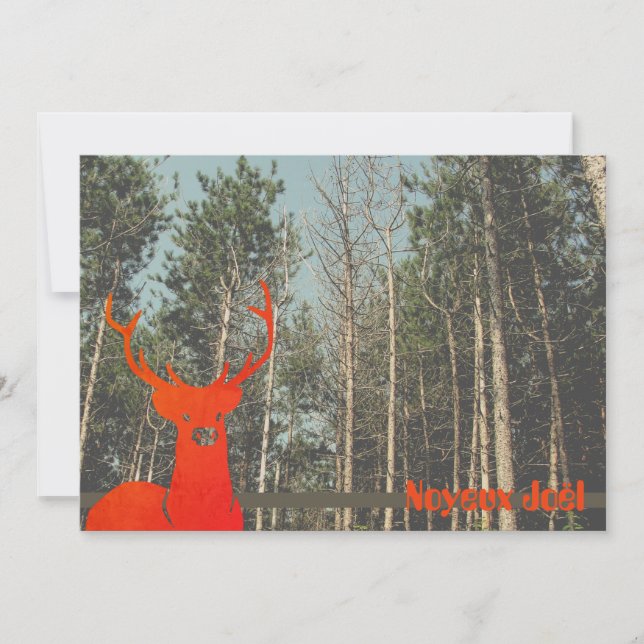 Retroreiniger der 60er Jahre frohe Weihnachten (Vorderseite)