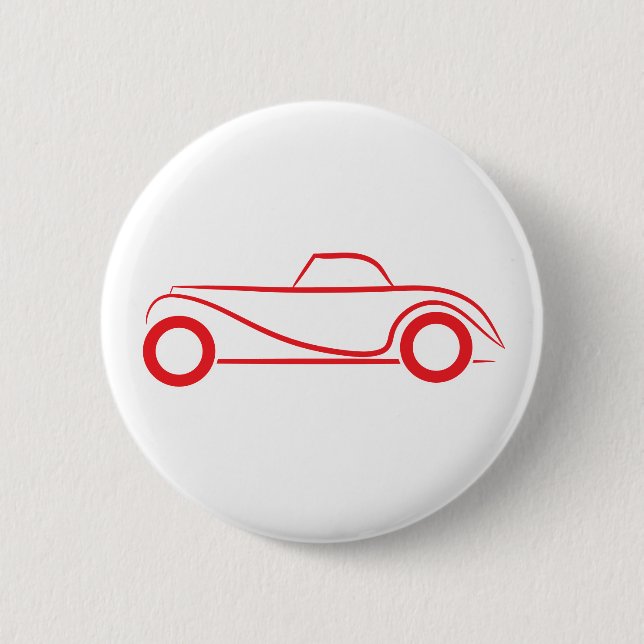 Retroschaltflächen - Vintages Fahrzeug Button (Vorderseite)