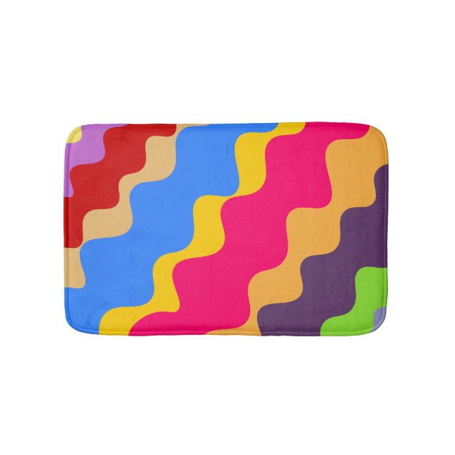 Retrospulmuster Badematte (Vorderseite)