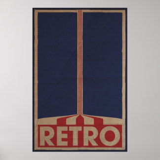 Retrostil-Design Poster
