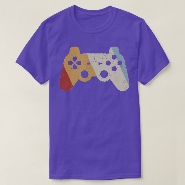 Retrostil für Gaming-Controller Vintag T-Shirt (Design vorne)