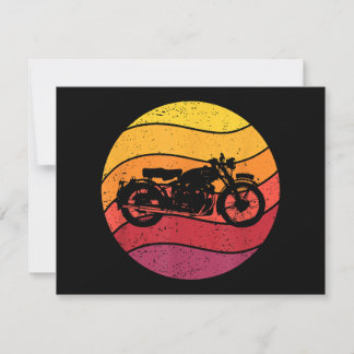 Retrostil für Motorräder Vintag