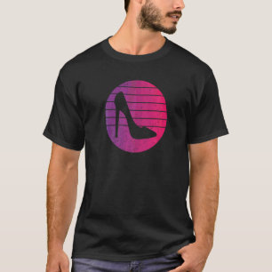 Retrostil mit hohen Absätzen Vintag 1 T-Shirt