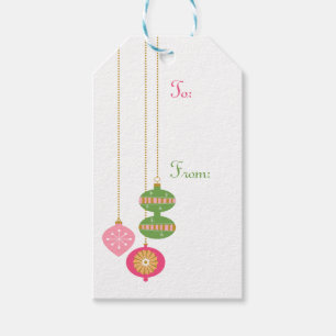 Retrostil - Rosa Geschenkanhänger