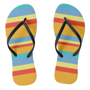 Retrostreifen Flip Flops