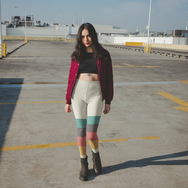 Retrostreifen Leggings (Von Creator hochgeladen)