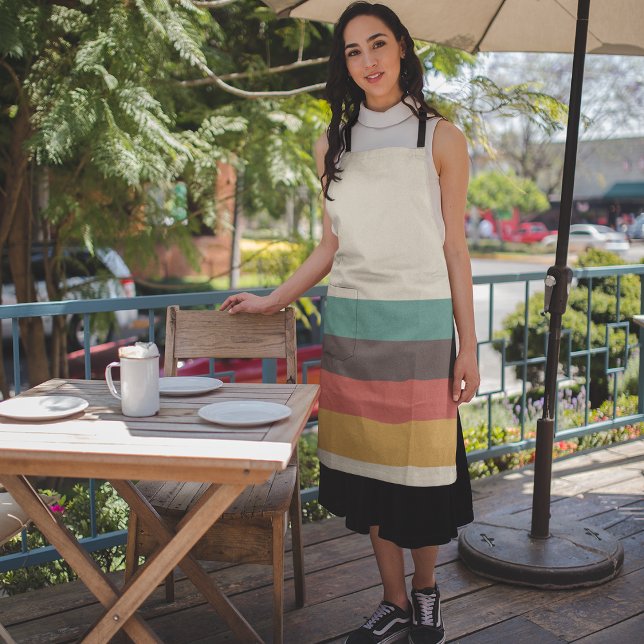 Retrostreifen Schürze (Von Creator hochgeladen)