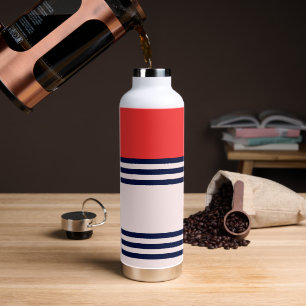 Retrostreifen Trinkflasche