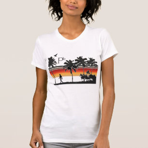 RetroSunsetBeach T-Shirt