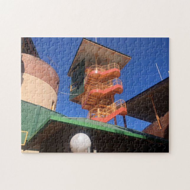 Retroturm Puzzle (Horizontal)