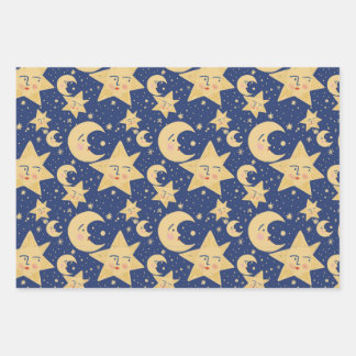 Retroverpackungspapier aus 90ern Flachblatt Set mi Geschenkpapier Set