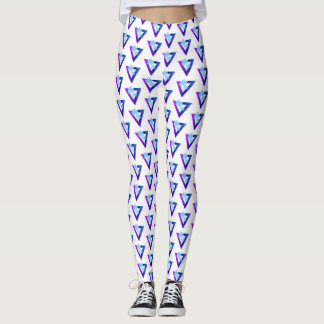 RETROWAVE SYNTHWAVE PALM BÄUME TRIANGLE LEGGINGS