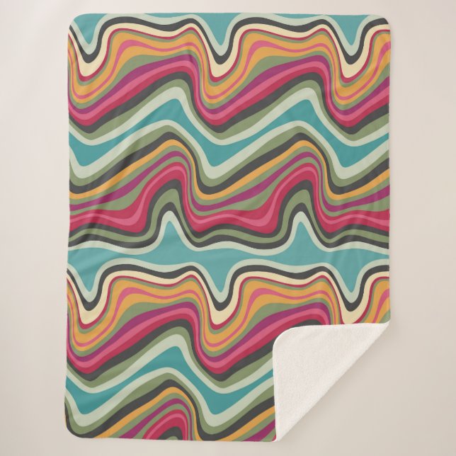 Retrowelle MANA Sherpadecke (Vorderseite)