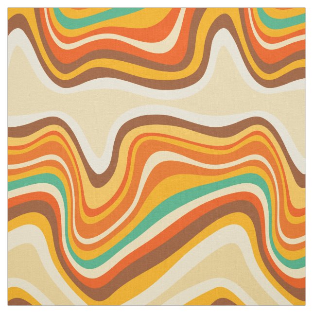 Retrowelle warm stoff (Muster)