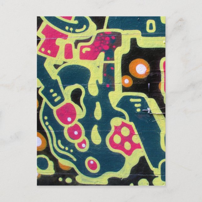 Retroziegelkunst Postkarte (Vorderseite)