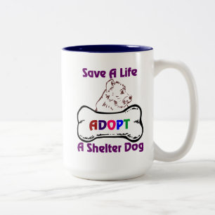 Rett A Life Adoptier A Shelter Hund Tasse