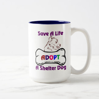 Rett A Life Adoptier A Shelter Hund Tasse