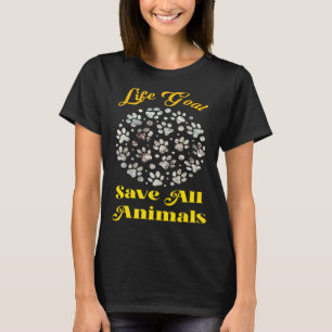 Rett aller Tierschutzarten T-Shirt