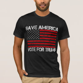 Rett Amerika für Trump T-Shirt