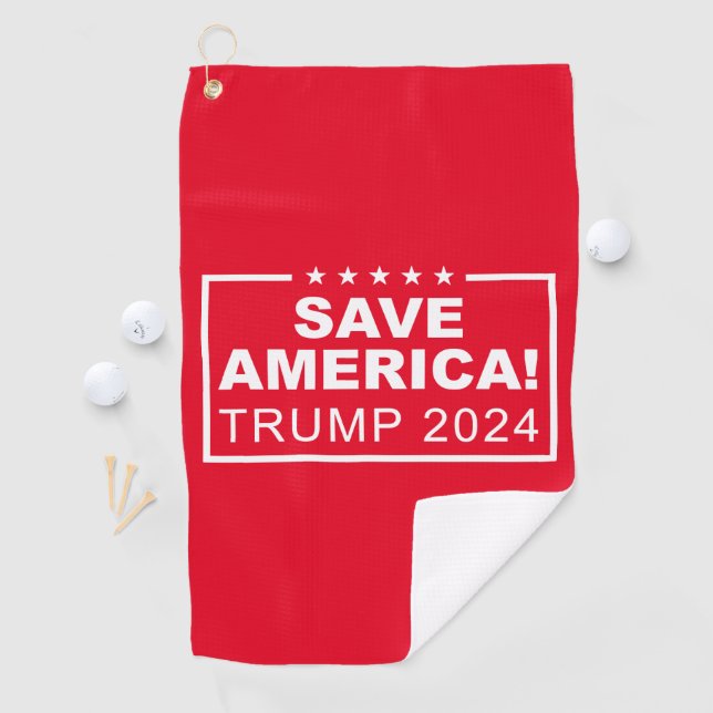 Rett Amerika Trump 2024 Golfhandtuch (Insitu)