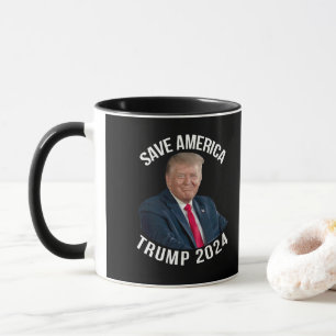 Rett Amerika Trump 2024 Präsident Donald J. Trump Tasse