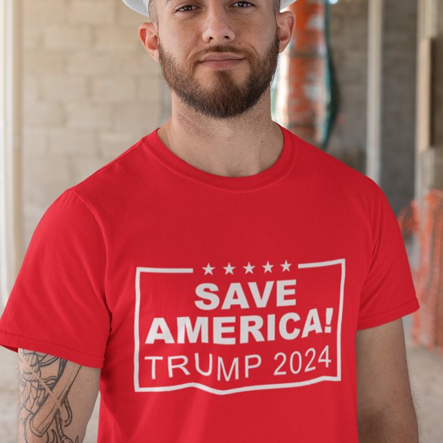 Rett Amerika Trump 2024 T-Shirt (Von Creator hochgeladen)