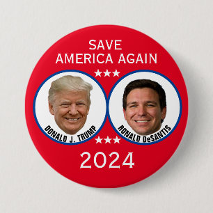 Rett Amerika wieder 2024 Button