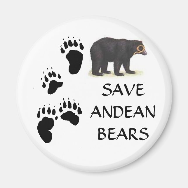 RETT ANDEAN BEARS MAGNET (Vorne)