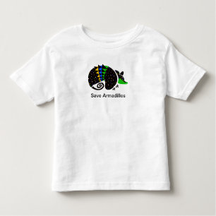 Rett ARMADILLOS - gefährdetes Tier - Brasilien Kleinkind T-shirt