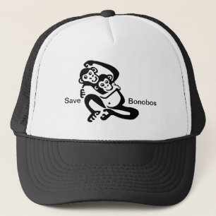 Rett BONOBOS - Schimpanse - Primat Truckerkappe