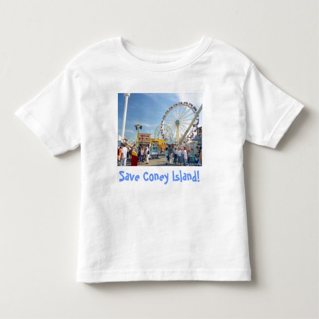 Rett Coney Island! Kleinkind-T - Shirt (Vorderseite)