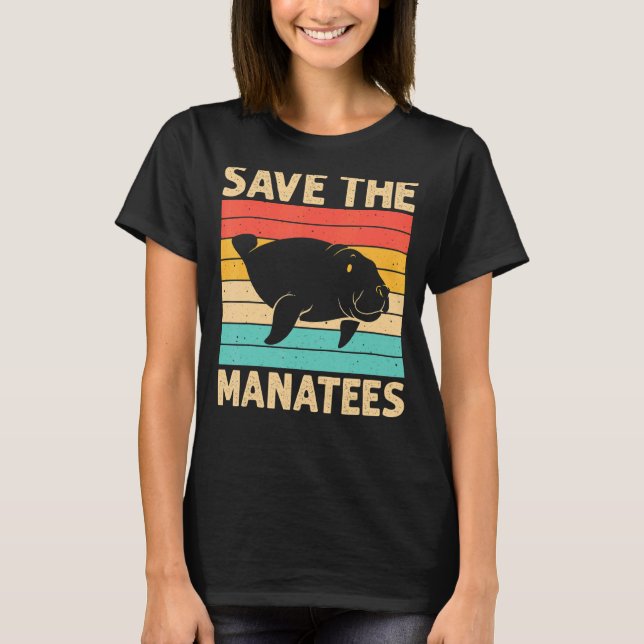 Rett das Manatea for Men Women Floaty Potato T-Shirt (Vorderseite)