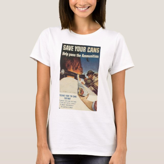 Rett deine Dosen T-Shirt (Vorderseite)