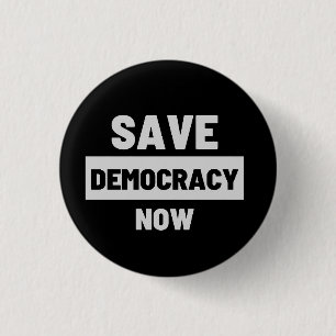 Rett Demokratie Button