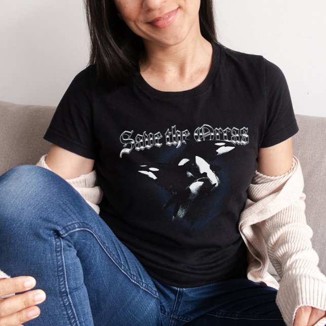 Rett den Bootleg-Ästhetik-T - Shirt der Orcas 90er (Von Creator hochgeladen)