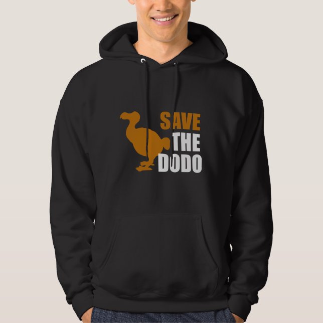 Rett den Dodo Bird! Hoodie (Vorderseite)