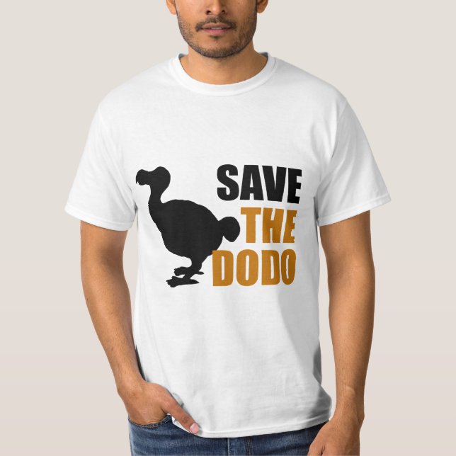 Rett den Dodo Bird! T-Shirt (Vorderseite)