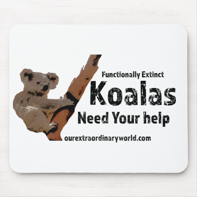 Rett den Koalas Mousepad (Vorne)