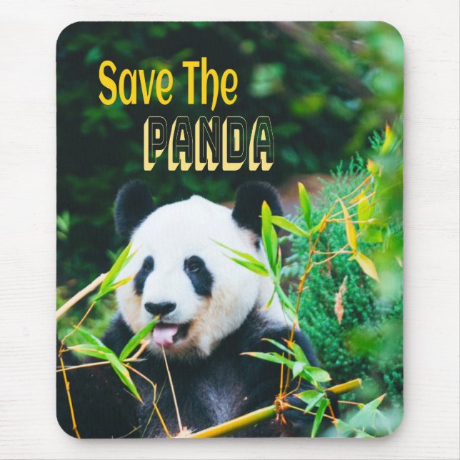 Rett den Panda Mousepad (Vorne)