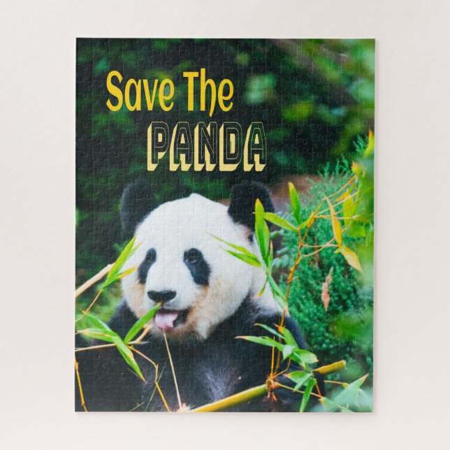 Rett den Panda Puzzle (Vertikal)