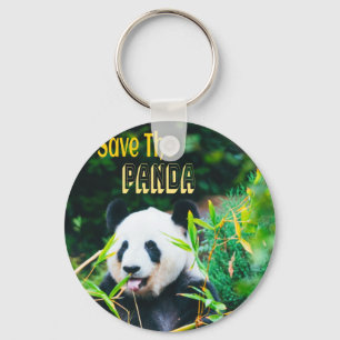 Rett den Panda Schlüsselanhänger