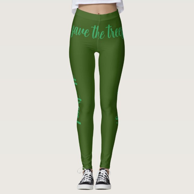 rett der Baumhose Leggings (Vorderseite)